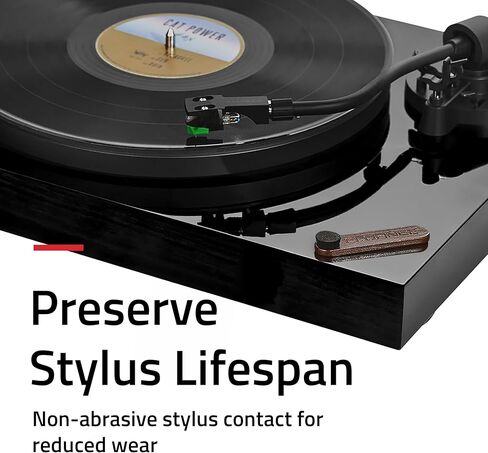 Fluance Turntable Stylus Cleaning Brush - Safely and Precisely Removes Dust and Debris from Your Record Player Needle to Preserve Sound Quality and Reduce Pops, Crackles, Surface Noise (VB61) in Saudi Arabia