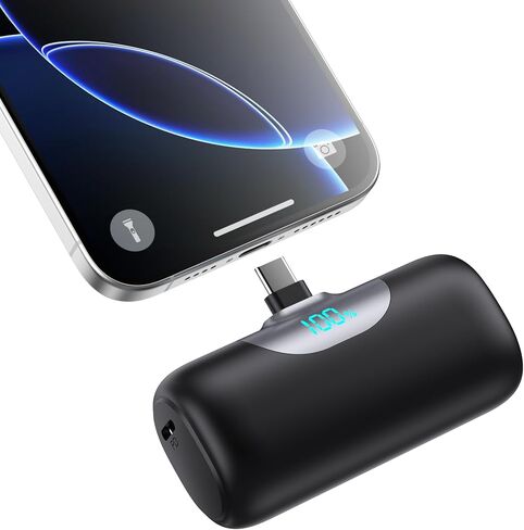 Mini Portable Charger for iPhone 17/16/15 Series,Upgraded 5500mAh PD Fast Charging USB-C Power Bank,Travel Pocket Size Portable Phone Charger for iPhone17/17Pro/17Pro Max/Air/16/15,Samsung,Android etc in Saudi Arabia