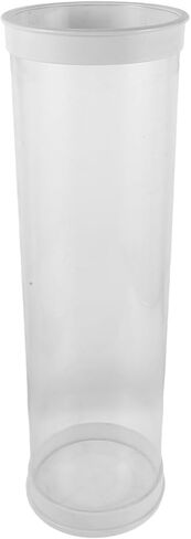 Mikinona Clear Float Storage Tube: Fishing Bait Bucket, Plastic Float Tube for Precise Dobber Adjustment, Holders for Tackle Packaging Organization Fishing Accessory in Saudi Arabia