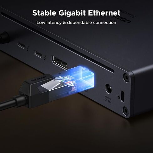 UGREEN Maxidok Thunderbolt 5 Hub Revodok 10 في 1، 120 جيجابت في الثانية مع 3×TBT5 (مفرد 8K / مزدوج 6K)، طاقة إجمالية 140 وات، DP2.1، جيجابت إيثرنت، محطة إرساء SD/TF 3.0 لأجهزة MacBooks وأجهزة الكمبيوتر المحمولة التي تعمل بنظام Windows in Saudi Arabia