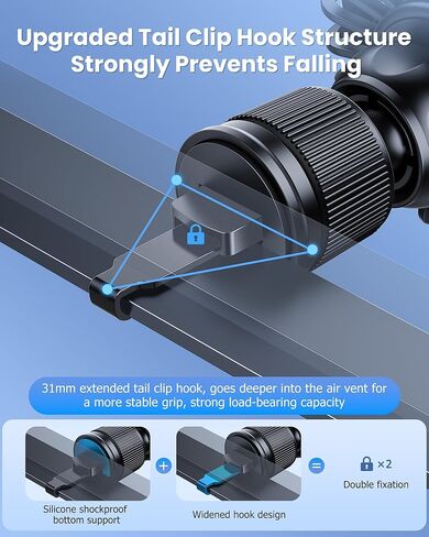 USB Car Fan, Electric Fan for Air Vent, Personal Vehicle Fan, Mini Air Circulator for Sedan, SUV, Truck, Van, 3-Speed Adjustable, Powerful Airflow. in Saudi Arabia