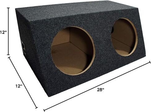 Harmony Audio Universal Car Stereo Hatchback مختومة مزدوجة 10 "Kicker Bundle CompR CWR10 Sub Box Enclosure & Harmony HA-A1500.1 Amp in Saudi Arabia