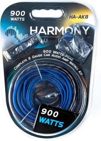 Harmony Audio Alpine متوافق مع 2014-2018 Chevy Silverado Double Cab Truck W10S4 Single 10 "مضخم صوت 250W محملة حزمة صندوق فرعي مختوم | HA-A400.1 مضخم صوت 400 واط، مجموعة أسلاك 8GA Amp in Saudi Arabia