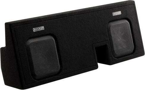 Kicker 51KTDL7T102 Bundle: L7T Dual 10 in Truck Subwoofers Enclosure Fits 2005-2023 Toyota Tacoma 4 Door, dB14 Mono Amplifier, RWK41 4-Gauge Wiring Kit, 3-Items in Saudi Arabia