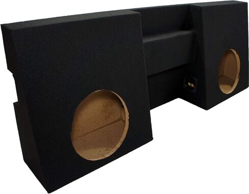 American Sound Connection Kicker Bundle Compatible with 2005-2015 Toyota Tacoma Double Cab 43C104 Comp C10 Dual 10" Loaded Sub Box Enclosure in Saudi Arabia