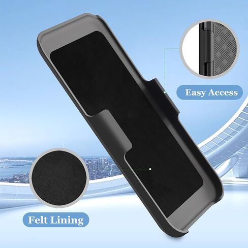 Fingic for Samsung Galaxy S26 Ultra Case with Belt Clip Holster Case Slim Combo Shell with Kickstand Swivel Holster Rugged Shockproof Antiscratch Full Body Protective for Galaxy S26 Ultra 6.9", Black in Saudi Arabia