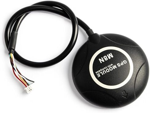 JeeFly M8N GPS Module Built-in Compass with GPS Antenna Mount for Pixhawk Flight Controller,GNSS Receiver,Support GPS GLONASS Galileo BeiDou for FPV Drones RC Robots in Saudi Arabia