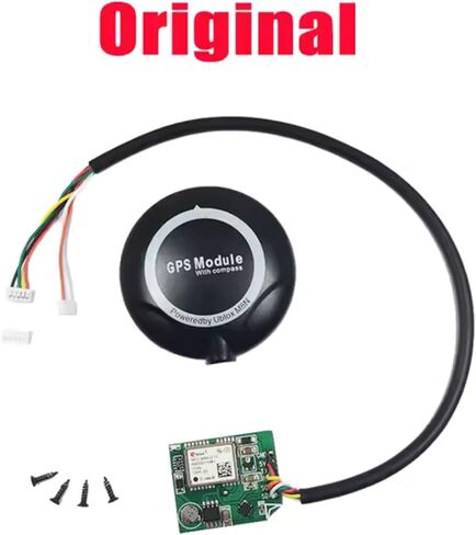 JeeFly M8N GPS Module Built-in Compass with GPS Antenna Mount for Pixhawk Flight Controller,GNSS Receiver,Support GPS GLONASS Galileo BeiDou for FPV Drones RC Robots in Saudi Arabia