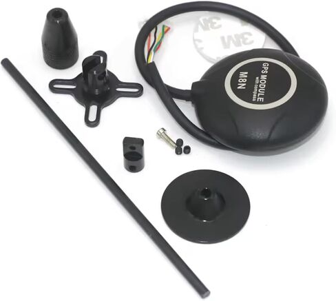 JeeFly M8N GPS Module Built-in Compass with GPS Antenna Mount for Pixhawk Flight Controller,GNSS Receiver,Support GPS GLONASS Galileo BeiDou for FPV Drones RC Robots in Saudi Arabia