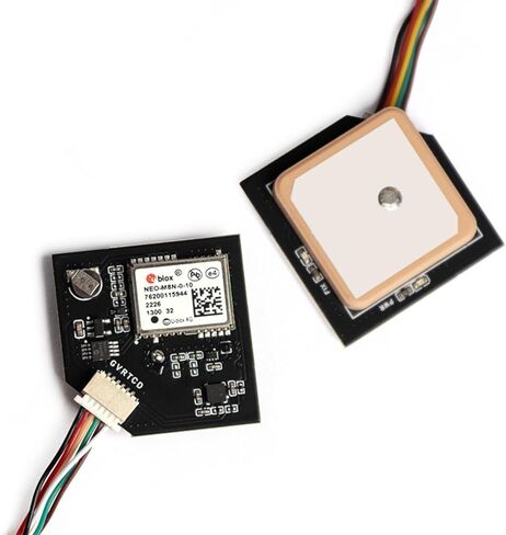JeeFly M8N GPS Module Built-in Compass with GPS Antenna Mount for Pixhawk Flight Controller,GNSS Receiver,Support GPS GLONASS Galileo BeiDou for FPV Drones RC Robots in Saudi Arabia