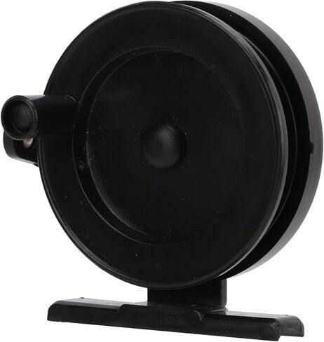 Keenso Ice Fishing Reels, Ultra Light Plastic Reel with Smooth Drag and Comfort Grip Handle, 1.1oz for Winter Ice Fishing Enthusiasts in Saudi Arabia
