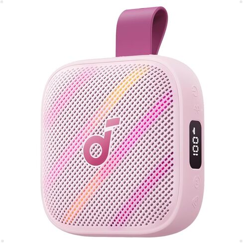 Soundcore Boom Go 3i Portable Bluetooth Speaker by Anker, 15W Punchy Sound, 24H Playtime, IP68, BassUp 2.0, Emergency Charging, Bluetooth 6.0, Waterproof Speaker for Hiking/Cycling/Camping (Black) in Saudi Arabia