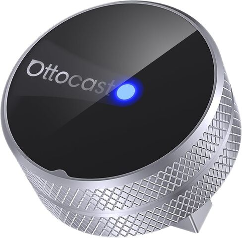 OTTOCAST Mini Tube 2026 Wireless CarPlay & Android Auto Adapter, Ultra-Fast Auto Reconnect,WiFi 6 & Bluetooth 5.4,Mini Plug & Play Dongle for Cars with Wired CarPlay in Saudi Arabia