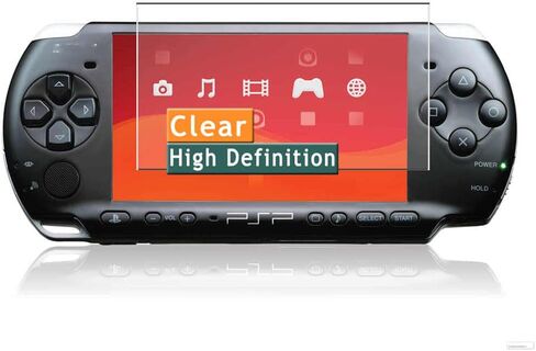 3-Pack Screen Protector, compatible with SONY PSP 3000 PSP3000 TPU Film Protectors Sticker [ Not Tempered Glass ], Transparent in Saudi Arabia