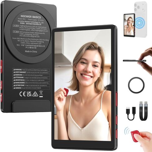 NEEWER 4" Phone Vlog Selfie Monitor Screen, Smartphone Back Camera Monitor with Remote for YouTube TikTok Video Streaming in Saudi Arabia