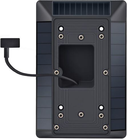 شاحن بالطاقة الشمسية متوافق مع جرس الباب بالفيديو من Ring (إصدار 2020)، منفذ Micro USB فقط، ليس لمنافذ USB-C أو 2-Prong، لوحة شمسية مقاومة للماء للطاقة المستمرة in Kuwait