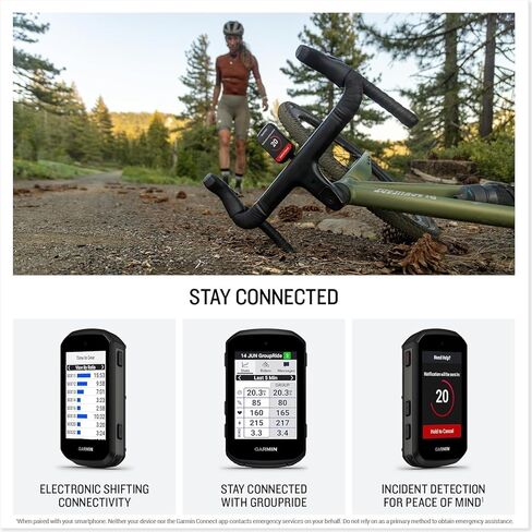 Garmin Edge 550 Compact GPS Cycling Computer Bundle - Vivid Color Display, Bike-Specific Mapping, Advanced Training & Performance with PlayBetter Silicone Case (Black) & HD Screen Protectors in Saudi Arabia