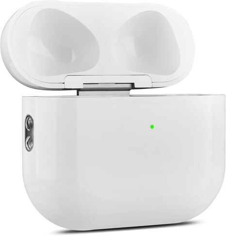 حافظة شحن بديلة من OLEBAND لأجهزة AirPods الجيل الرابع USB-C، حافظات شاحن لاسلكية متوافقة مع حافظة بديلة من الجيل iPod 4، تدعم اقتران الأسنان الزرقاء، (أبيض) in Saudi Arabia