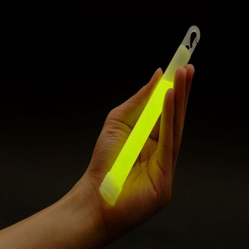 Yellow 6" Emergency Safety Glow Sticks -10 Pack in Saudi Arabia
