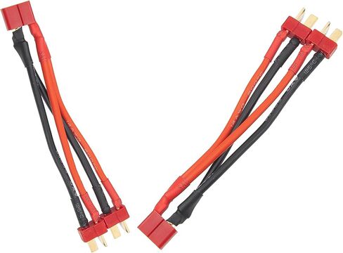 T Plug Extension Cord 1 Female to 2 Male Splitter Cord for Model Battery Adapter Cable Female Head to Two Male Heads in Saudi Arabia