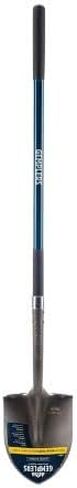 Gemplers Commercial Grade Round Point Shovel with Extended Socket (Fiberglass Handle, Measures 58" L Overall) in Saudi Arabia
