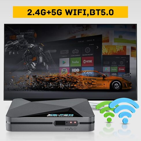 Kinhank Super Console X2 pro Retro Game Console with 37000+GamesVideo Game Console EmuELEC 4.6/Android 9.0 in 1, with 2 Gamepad Inside,2.4G+5G and BT 5.0 in Saudi Arabia