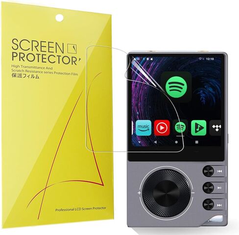 Lamshaw Compatible with Surfans F20 Pro Music Player Screen Protector, [6 Pack] Full Coverage TPU Clear Film Compatible for Surfans F20 Pro 2.7" Music Player (6 Pack) in Saudi Arabia