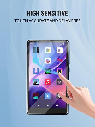 4.5" Screen Protector for PINHUI 4.5 Inch MP3 Player, Ultra-Thin Scratch-Resistant Soft Film (3-Pack, Not Tempered Glass) in Saudi Arabia