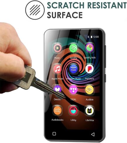 6 Pack Compatible with Innioasis G1 Screen Protector Film for Innioasis G3 4" MP3 Player Screen Protectors Foils Screen Cover Crystal Clear HD Anti-Scratch Anti-Fingerprint in Saudi Arabia