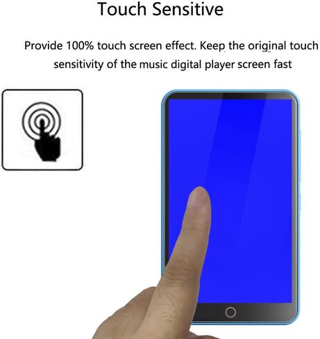 واقي شاشة Oilsky MP3 Player M303 Pro (M303Pro) - [عبوتان] طبقة TPU ناعمة وشفافة عالية الدقة [مضادة لبصمات الأصابع] [مضادة للخدش] [خالية من الفقاعات] متوافقة مع مشغل الموسيقى Oilsky M303 Pro 4.0 بوصة in Kuwait