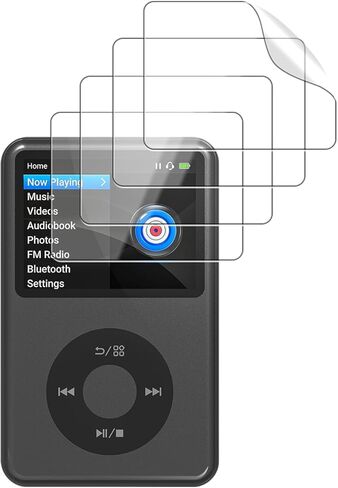 [4 عبوات] واقي شاشة مشغل MP3 من Innioasis Y1 - طبقة PET فائقة الوضوح مع صلابة 6H، طبقة واقية عالية الدقة مضادة للخدش وخالية من الفقاعات لمشغل الموسيقى Innioasis Y1 in Saudi Arabia