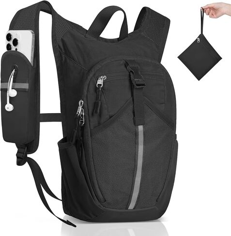 Small Hiking Backpack 15L- Lightweight Packable Foldable Backpack for Travel Camping Outdoor Commute, Compact Rucksack for Women Men(Beige) in Saudi Arabia