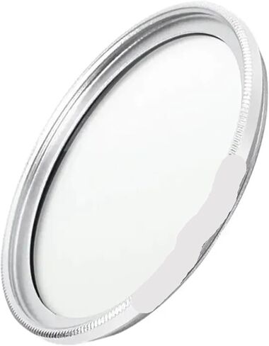 37 39 40.5 46 49 52 55 58 62 67 72 77 82mm Camera Ultra Slim Lens HD Silver Universal Gradual Fillter Excellent(58mm) in Saudi Arabia