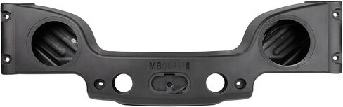 MB Quart Rear Overhead Soundbar Enclosure for 2007-2018 Jeep Wrangler JK, Fits Dual 8" Speakers, OEM Replacement, No Speakers Included in Saudi Arabia