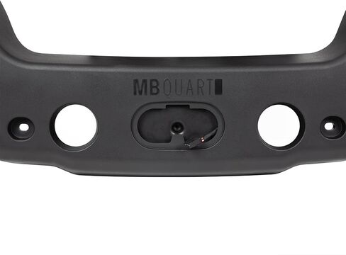 MB Quart Rear Overhead Soundbar Enclosure for 2007-2018 Jeep Wrangler JK, Fits Dual 8" Speakers, OEM Replacement, No Speakers Included in Saudi Arabia