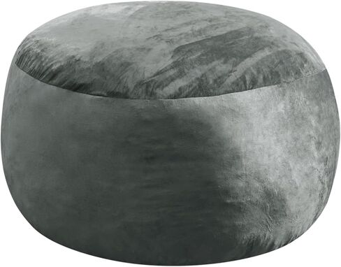 JOYWOO Crash Pad Cover, 5 Ft Soft Micro Fiber Bean Bag Chair Cover, Only Cover, Not Include Crash Pad in Saudi Arabia