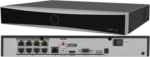 DS-7608NXI-K2/8P 4K 8 قنوات PoE AcuSense NVR مسجل فيديو شبكي (بدون محرك أقراص ثابت)، حتى 12 ميجابكسل، اكتشاف الإنسان/المركبة، H.265+، متوافق مع كاميرا Ⲏik IP، ترقية DS-7608NI-K2/8P in Kuwait
