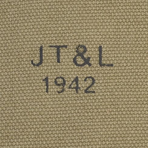World War Supply WW2 Padded Rifle Case Marked JT&L 1942 fits Springfield M1903 and M1 Garand in Saudi Arabia