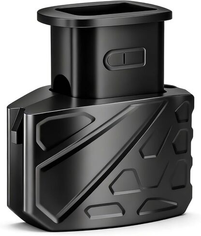 محمل سرعة المجلات لـ Glock 9mm/.40 S&W - يناسب Glock 17,18,19,22,23,24,26,27,34,35,45,47 - تحميل سريع، خالي من الألم ومحمول، هدية رائعة للآباء أو الأصدقاء أو رفاق الرماية in Kuwait