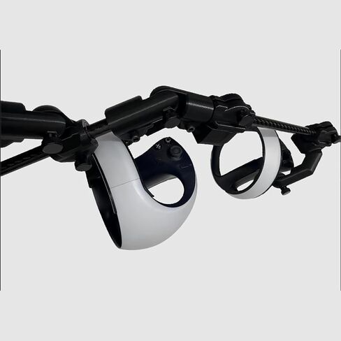MODJUEGO VR وحدات تحكم مغناطيسية بندقية الأسهم قوس متوافق مع مقبض PSVR2، قابل للتعديل قوة الشفط المغناطيسي استقرار VR لعبة اطلاق النار الملحقات in Saudi Arabia