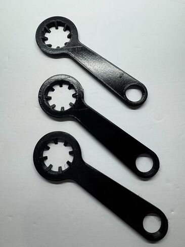 Rear 8-Prong Precision Wrench Set (3-Pack) – Reinforced 3D Printed Design in Saudi Arabia