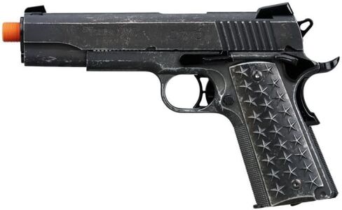 Sig Sauer ProForce 1911 We The People 6mm CO2 Blowback Airsoft Pistol, Patriotic Finish, Realistic Controls (AIR-PF-1911WTP) in Saudi Arabia