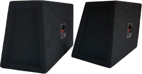 Bass Rockers BR6X9PR Black 6"x 9" Angled Enclosure w/ Speaker Terminal(Pair) in Saudi Arabia