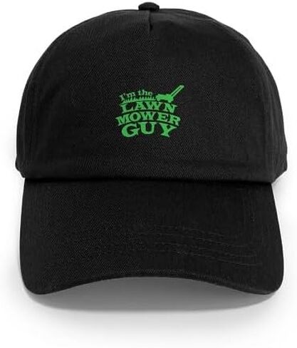 CafePress Im The Lawn Mower Guy مع قبعة بيسبول قابلة للتعديل بغطاء من العشب الأخضر in Saudi Arabia