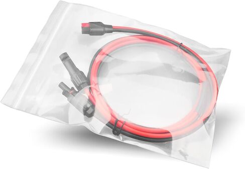 لوحة شمسية 10AWG إلى كابل موصل أندرسون، 10 أقدام، متوافق مع Goal Zero Yeti، Renogy، Jakcery، مولدات EnerPlex، المركبات الكهربائية، بطاريات UPS، عربات الجولف التخزين، الرافعات الشوكية in Kuwait
