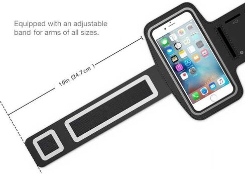 Running Armband Sports Gym Workout Compatible with Samsung Galaxy Z Fold7, Case Cover Band Neoprene Reflective in Saudi Arabia