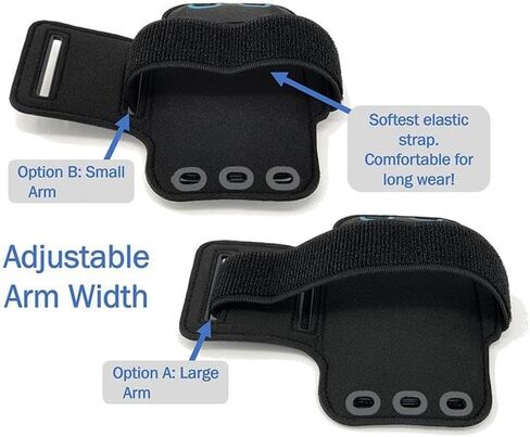 Running Armband Sports Gym Workout Compatible with Samsung Galaxy Z Fold7, Case Cover Band Neoprene Reflective in Saudi Arabia