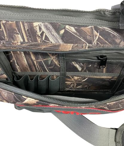 Benelli Ducker Pro 53 بوصة حافظة مسدس صيد الطيور المائية، Max-7 Camo، 600D PVC مدعوم، سحاب مقاوم للماء، حقيبة كبيرة الحجم وحزام حمل، مع حبال مبطنة in Kuwait