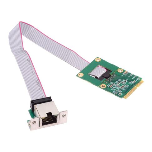 Cablecc RJ45 2.5Gbps 2500Mbps to Mini PCI-E PCI Express 1000Mbps GBE Gigabit Ethernet Network LAN Cable Adapter for Desktop Motherboard in Saudi Arabia