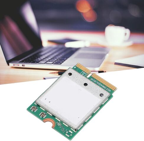 محول لاسلكي WiFi 7، بطاقة شبكة QCNCM865 M.2 بسرعة 5.8 جيجابت في الثانية ثلاثية النطاق 2.4 جيجا هرتز 5 جيجا هرتز مع تعديل QAM 4K، لـ 11 كمبيوتر محمول in Saudi Arabia